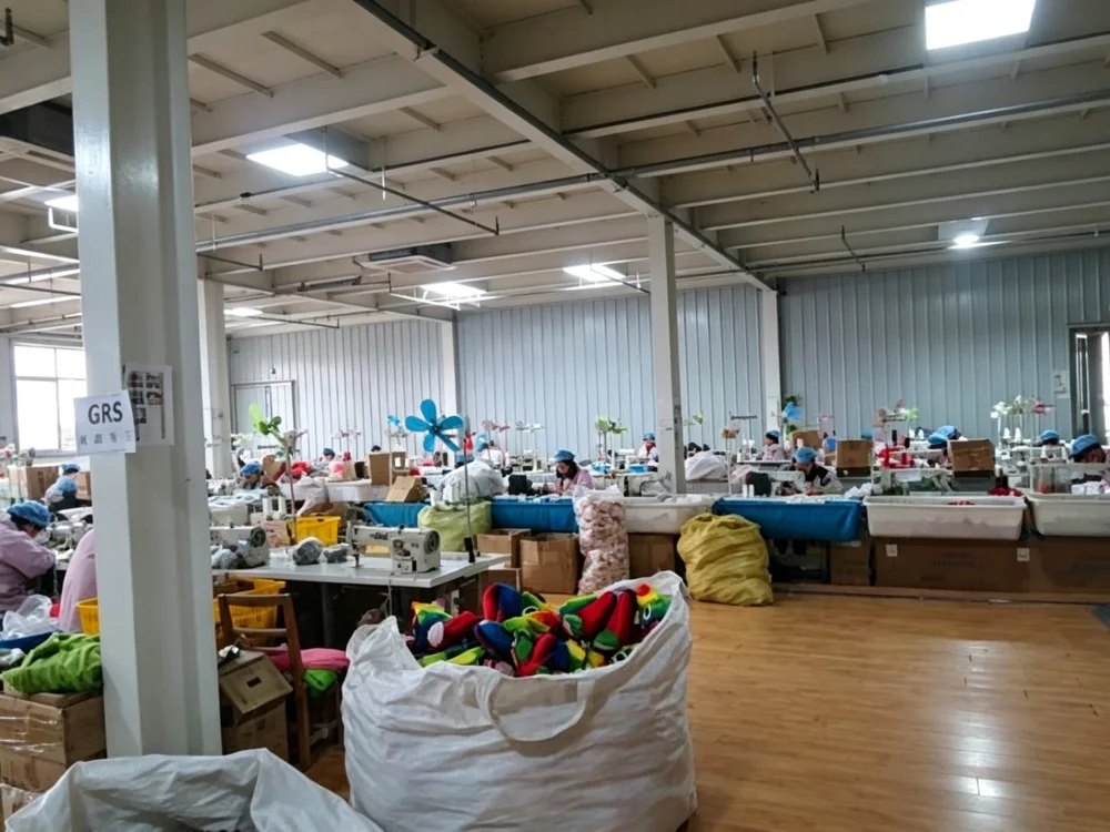 Inside the plush workshop