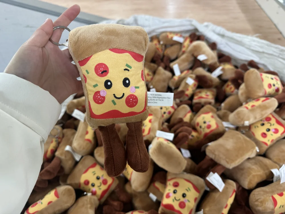 A closer look at playful plush characters