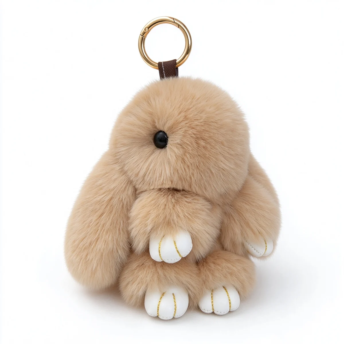 Fluffy bunny charm